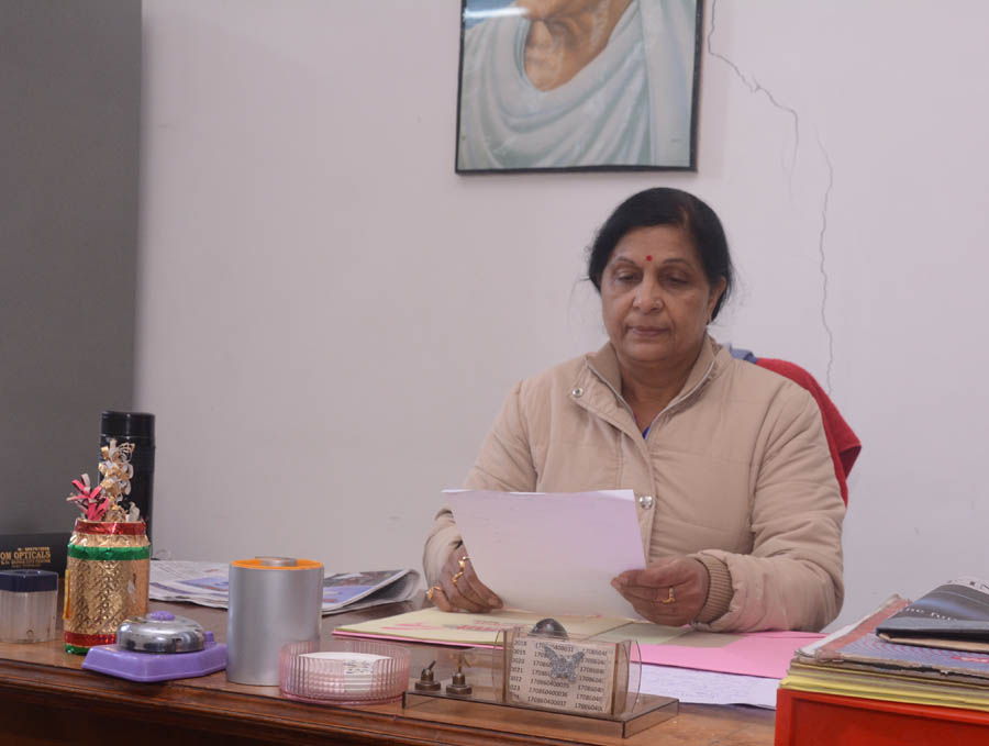 Head Of the Department Dr.(Mrs.) Pramila Joshi